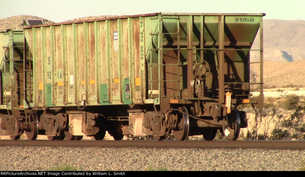 WB Unit Ballast Frt at Erie NV -41